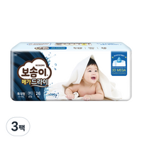 보솜이 메가드라이 팬티형 기저귀 남아용, 특대형(XL), 78매