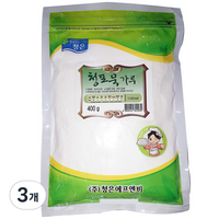 청은 청포묵가루, 400g, 3개