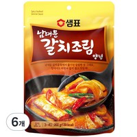 샘표 남대문 갈치조림 양념, 200g, 6개