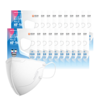 리벤스 에버뉴크린 새부리형 황사방역마스크 소형 KF94, 5개입, 20개, 화이트