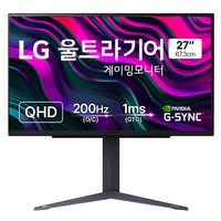 LG전자 QHD 울트라기어 게이밍 모니터 방문설치, 68.4cm, 27GS75Q