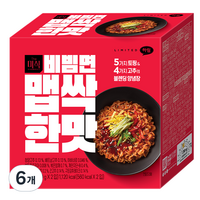 더미식 비빔면 맵싹한맛 140g, 12개