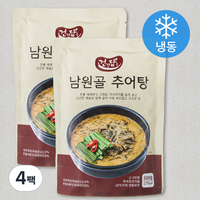 건강담은 남원골 추어탕 1~2인분 (냉동), 500g, 4팩