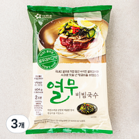 아워홈 열무 비빔국수, 604g, 3개