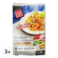 홈쿡 팟타이 볶음 쌀국수, 220g, 3개