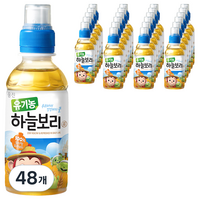 웅진 유기농 하늘보리차, 보리차, 200ml, 48개