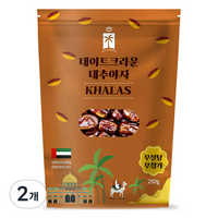 데이트크라운 칼라스 대추야자, 2개, 250g