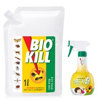 비오킬 진드기킬 살충제 370ml + 파우치 1L 세트, 1세트