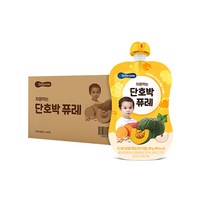 베베쿡 처음먹는 퓨레 80g, 단호박, 20개