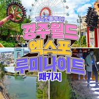 [경주]  [경주핫코스]경주월드+엑스포+EX펌킨나잇패키지(9/28~10/27)