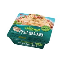 롯데 쉐푸드 스파게티 까르보나라 220g, 4개