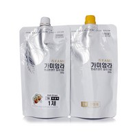 가미암라 트리트먼트 칼라 크림 300g, 1N 흑색, 1개