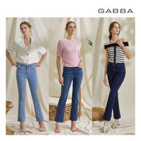 [가바] [최초가 77 000원] (GABBA) 24SS 썸머 라이트쿨 세미플레어핏 여성 데님 3종