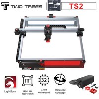 3D 프린터 Twotrees TS2 레이저 조각기 와이파이 오프라인 제어 공기 보조 시스템 화염 감지 CNC 제한 스위치 GRBL 라이트번 적합 80W, 9)Kit 4  미국