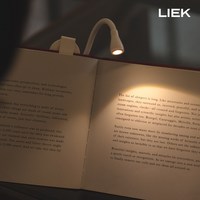 [24시간 지속] 리에크 멀티 라이트 집게 북라이트 독서등 휴대용 LED 공부등 무드등