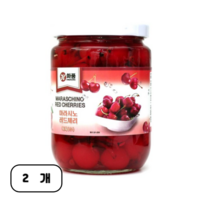 화풍 마라시노 레드체리(꼭지있음) 375g 체리, 2개