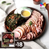 목우촌 오메가3 오리훈제180g x18팩, 18개, 180g