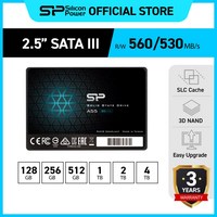 실리콘파워 Silicon Power Ace A55 3D NAND 2.5 SSD SATA 3, 256GB