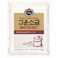 CJ 백설 구운소금, 1kg, 5개