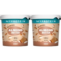 Myprotein 마이프로틴 올 네추럴 아몬드 버터 크런치, 2개, 1kg