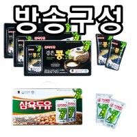 [쇼핑엔티] 삼육 검은콩과 칼슘60팩+삼육두유20팩 총 80팩, 1세트, 190ml