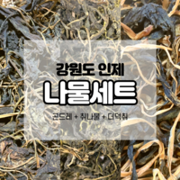 강원도 인제 나물세트 건조 곤드레 더덕취 취나물 150g 건나물 산나물, 1개