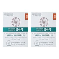 유한양행 유한양행 와이즈바이옴 당큐락 190mg x 30캡슐 x 1박스 1개월분, 60정, 1개