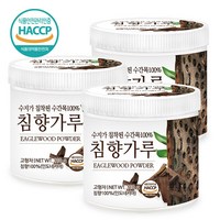 푸른들판 인도네시아 침향 분말 가루 100% 침향차 침향목 침향나무 파우더 HACCP 인증 인도네시아산, 110g, 3개