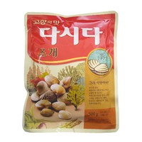 다시다 조개, 1개, 500g