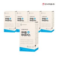 [안국약품] 토비콤 아이포커스 30캡슐X5박스 (5개월분), 30개, 5개