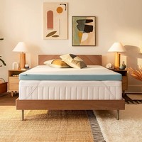 Tempur-Pedic 템퍼 어댑트+쿨링 매트리스 토퍼 화이트 7.62cm 미디움 럭셔리 프리미엄 폼 세탁 가능 커버 풀 사이즈, 적응 + 냉각