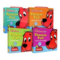 (영어원서) 클리포드 파닉스 Clifford Phonics Fun Pack With StoryPlus 4종 세트