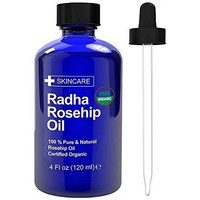 Radha Beauty Rosehip Oil 라드하뷰티 퓨어 로즈힙 페이셜 오일 4oz 120ml 1개