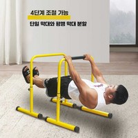 딥스바 프론트레버 인버티드로우 코어 플란체 제품, 높이 83cm 고정, 2개