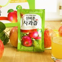 싱싱 선비촌 사과즙 100ml x100포 플친특가