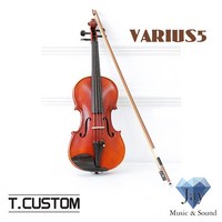 티커스텀 입문용 바이올린 바리우스5 TCUSTOM VIOLIN, 4분의 1