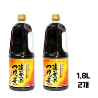 미쯔칸(미즈칸) 쯔유 일본간장 소스, 2개, 1.8L