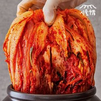 [시골정] 포기김치 2+1 총 3kg 전라도 김치 100% 국내산 HACCP 인증 배추김치 무배 당일발송, 1개