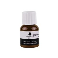 파마코 프랑스 염색제 30ml 구두 지갑 구두약_다크브라운