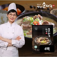 팽현숙 팽현숙 옛날 순대국 700gX4팩, 4개, 700g