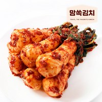 맘쏙김치 100% 국내산 만든 총각김치, 6개, 2kg