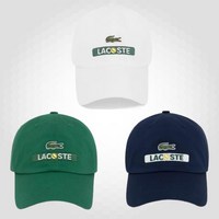 라코스테 LACOSTE 남성남여공용 면 트윌 소재의 그래픽 야구 모자RK210E-54G3컬러 중 택1 388649