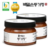 백말순등겨장 60년 전통 경상도 성주 시금장 고기쌈장, 600g, 2개