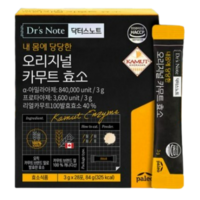 팔레오 닥터스노트 오리지널 카무트 효소 28포, 3g, 28개