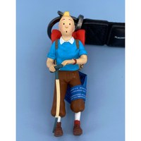 틴틴키링 tintin 키홀더 가방, 탐험가 틴틴 버클 가죽 벨트, 1개