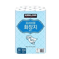 커클랜드 프리미엄 화장지 3겹 롤화장지 30롤, 1팩