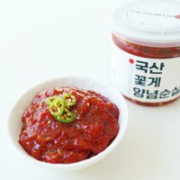 [이룸찬] 국산 꽃게 양념순살장, 300g, 1개