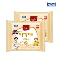 매일유업 상하아기치즈 2단계 18g x 50매, 2단계 아기치즈, 50개