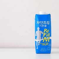 자연드림 종이팩 해양심층수 기픈물_리필엠_마그네슘 2배, 1000ml, 12개