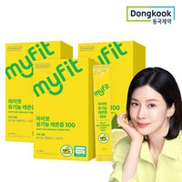 동국제약 마이핏 이보영 100% 유기농 레몬즙 NFC 원액 스틱, 42개, 20g